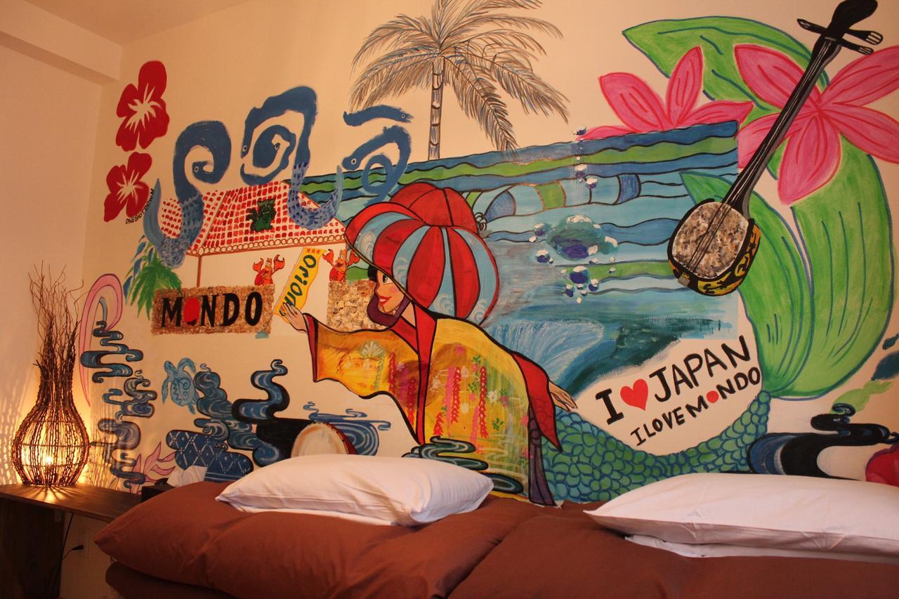 Bar And Hostel Mondo โอซาก้า ภายนอก รูปภาพ